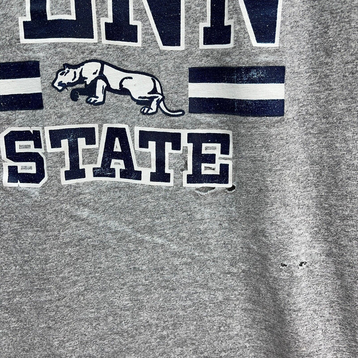Vintage Starter Pen State University NCAA Gray T-shirt Size XL