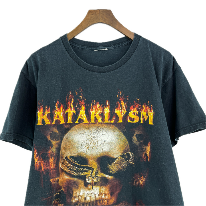 Kataklysm Serenity in Fire Band Death Metal T-Shirt AOP Black Size M