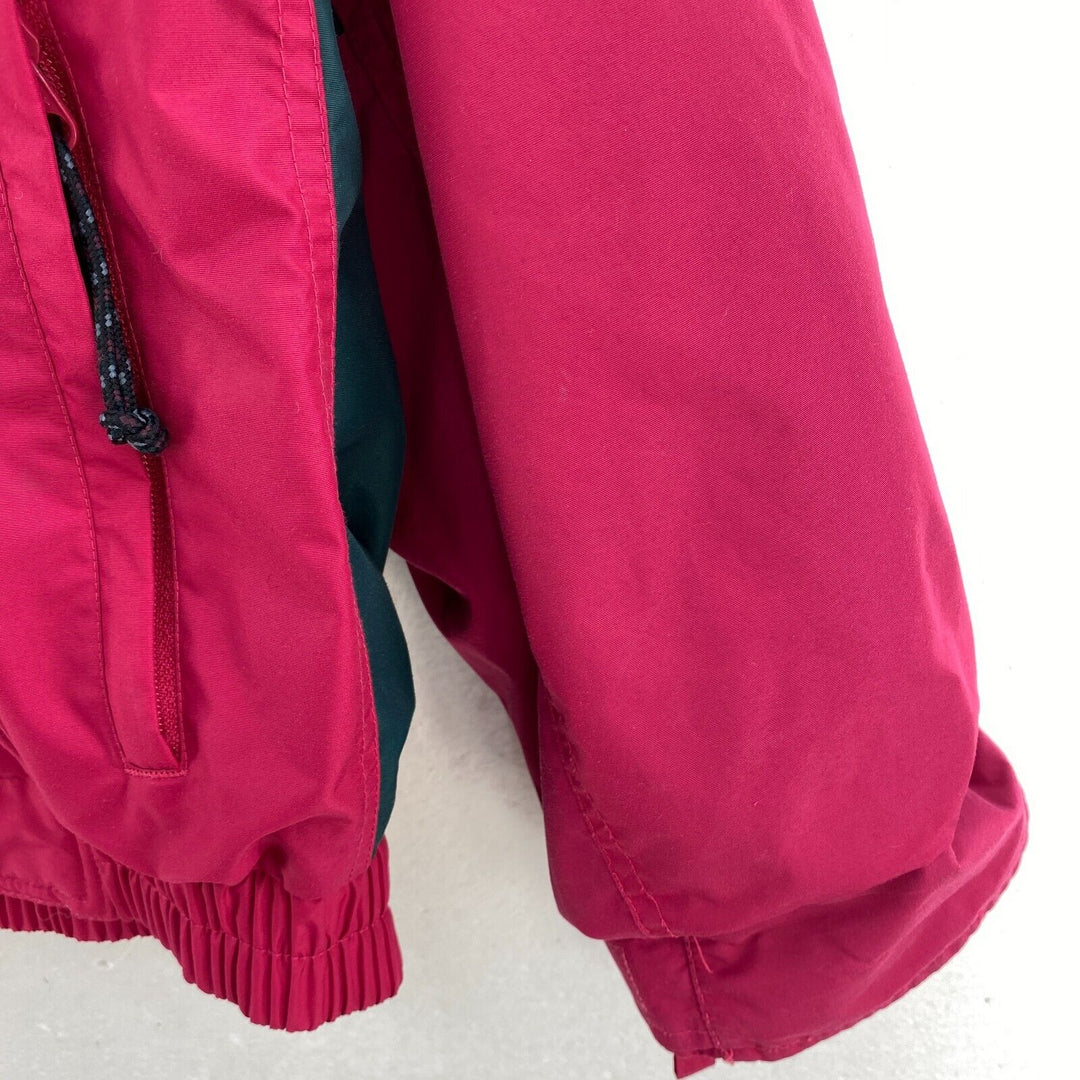 Columbia Bugaboo Vintage Pink Full Zip Light Jacket Size L Women's