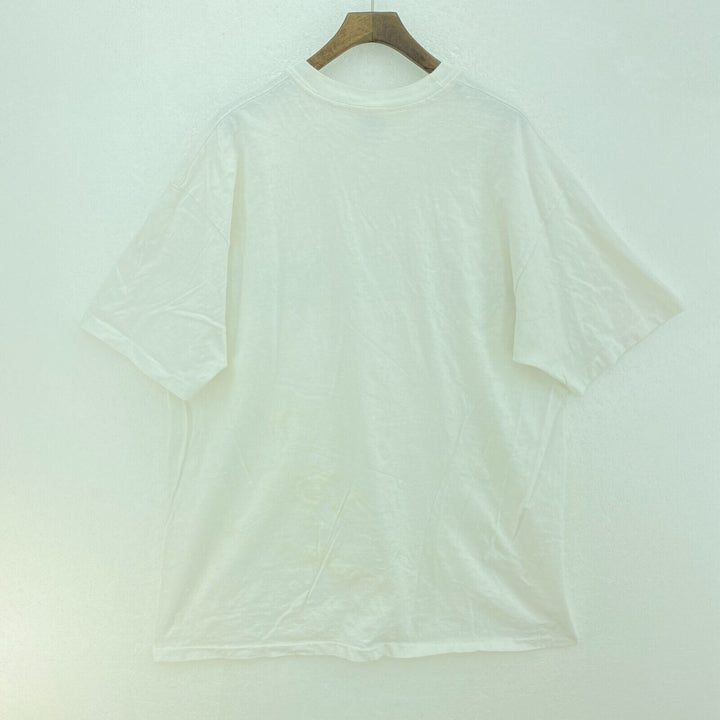 Karen Kane Fashion Designer Logo Vintage White T-shirt Size XL