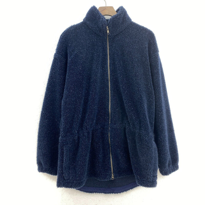 Vintage Columbia Deep Pile Fleece Jacket Size M Blue Women's Full Zip Up