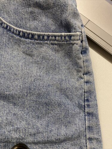 Vintage Riders Light Wash Blue Mini Denim Shorts Size M Women's