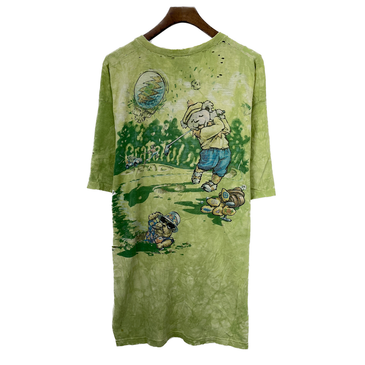 Vintage Grateful Dead Rock Band 1996 Green T-shirt Size M