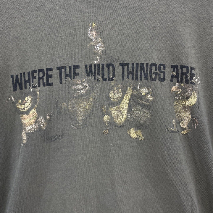 Where The Wild Things Are Green Vintage T-shirt Size 2XL Universal Studios
