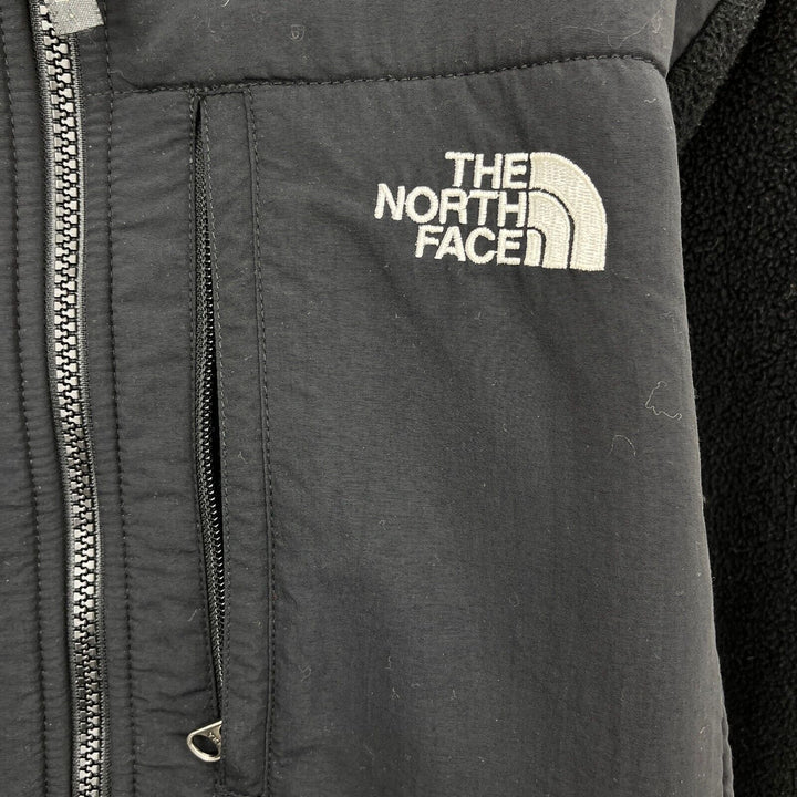 Vintage The North Face Full Zip Denali Black Fleece Jacket Size