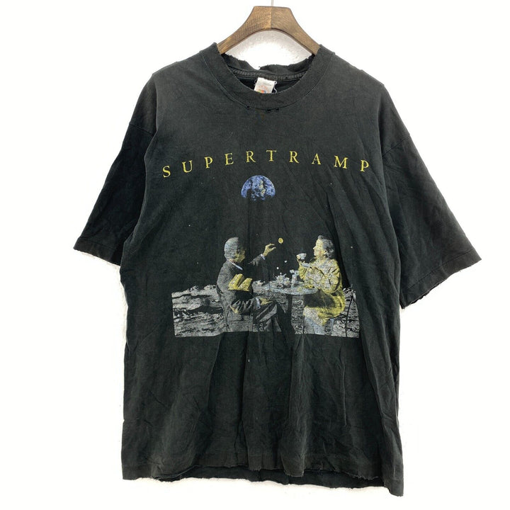 Vintage Supertramp 1997 Something Never Change World Tour Black T-shirt Size L