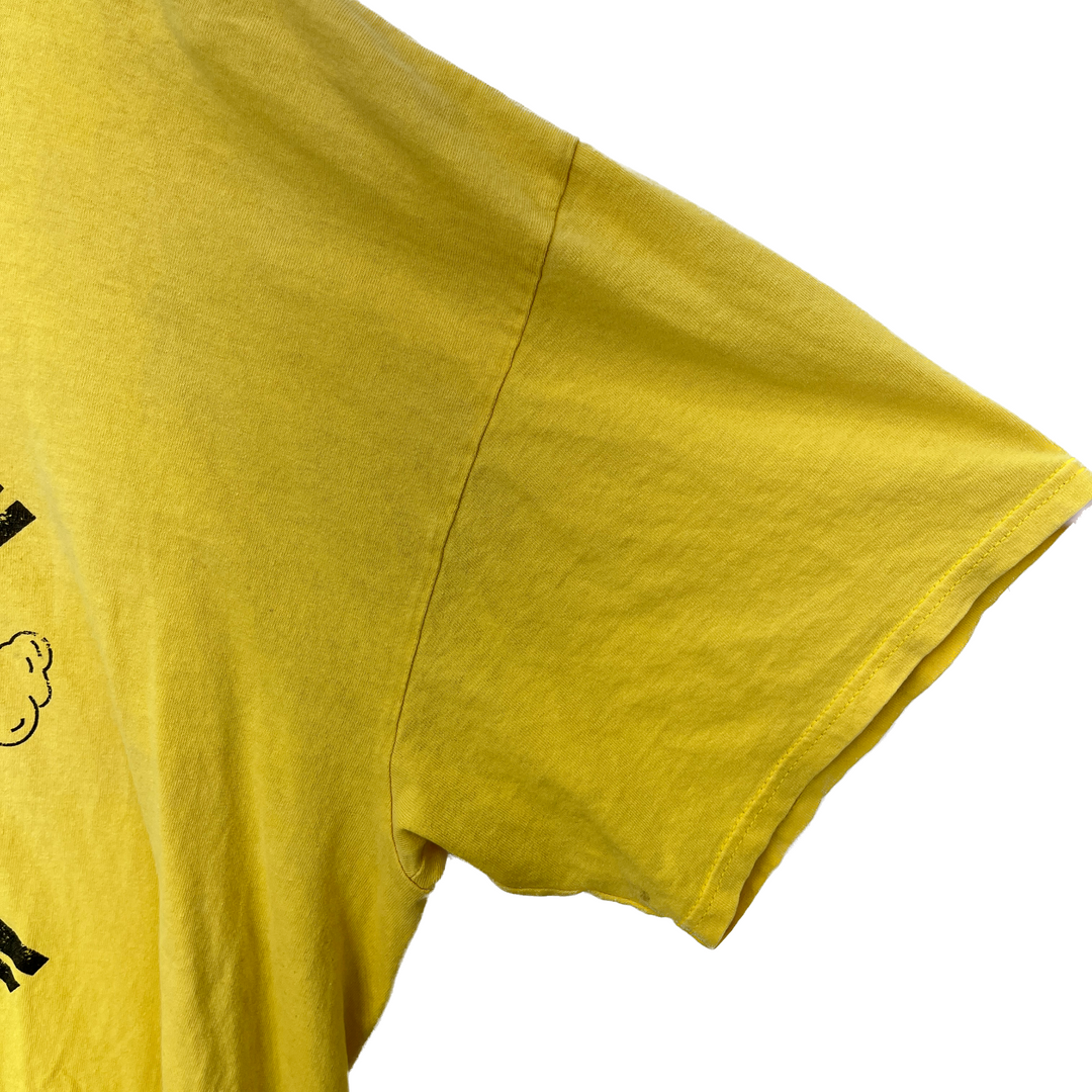 Vintage Italian Stallion Yellow T-shirt Size 2XL