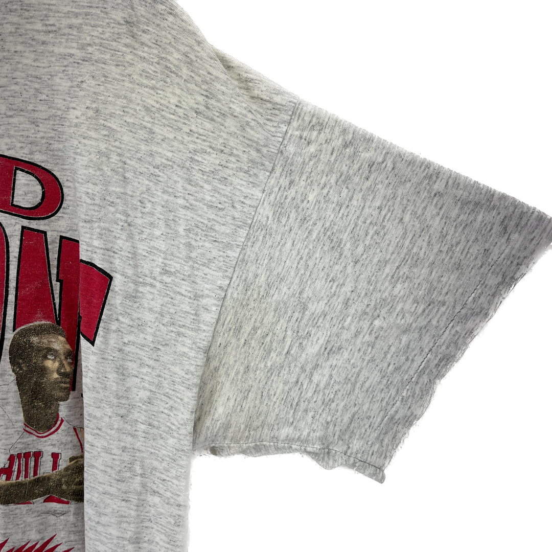 Vintage 1996 Chicago Bulls All Time Best World Champions White T-shirt Size XL