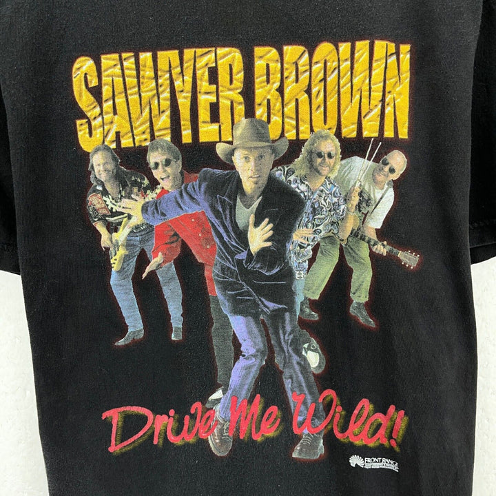 Vintage Drive Me Wild Sawyer Brown 1999 Black T-shirt Size L