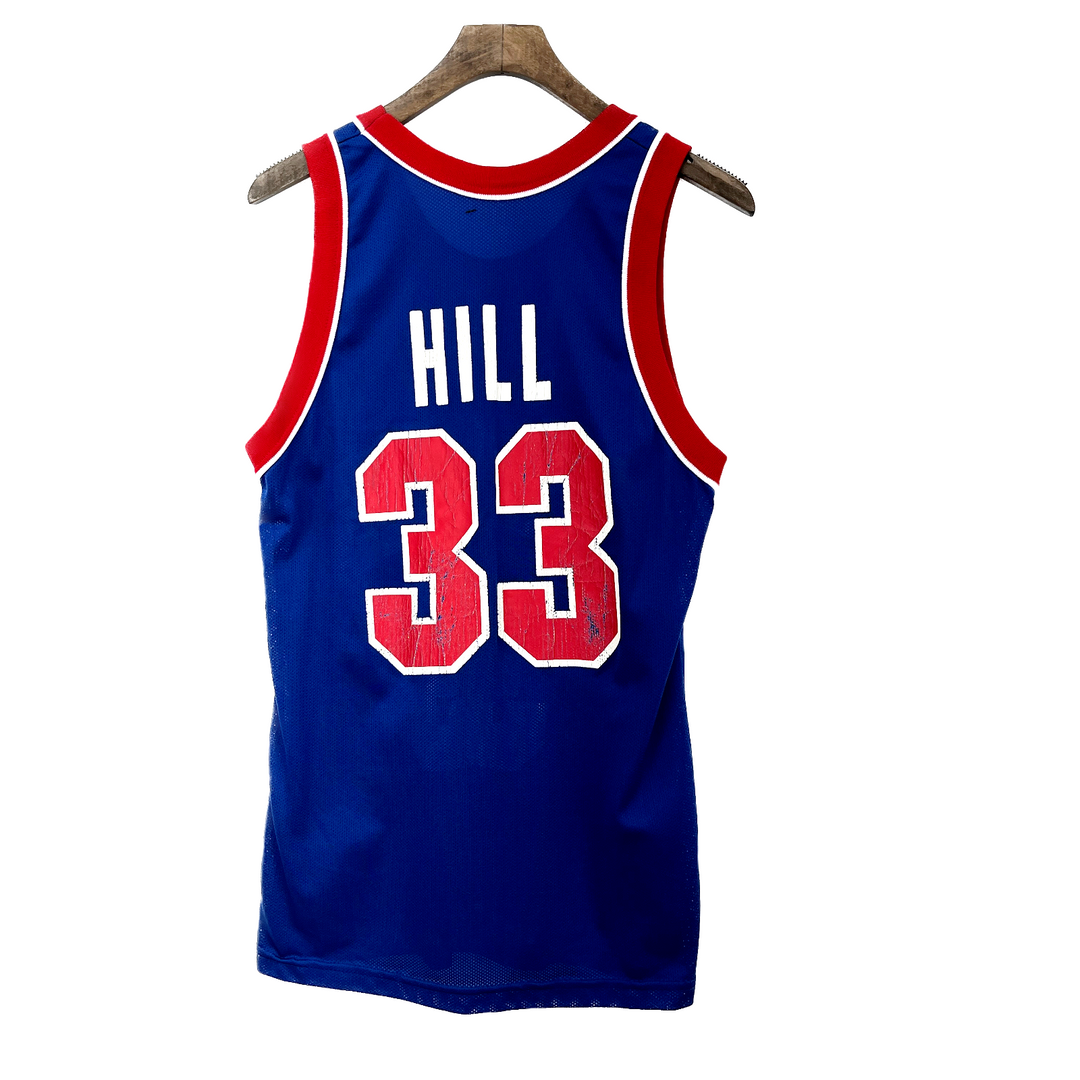 Vintage Detroit Pistons Grant Hill #33 Blue Jersey Women's Size 36