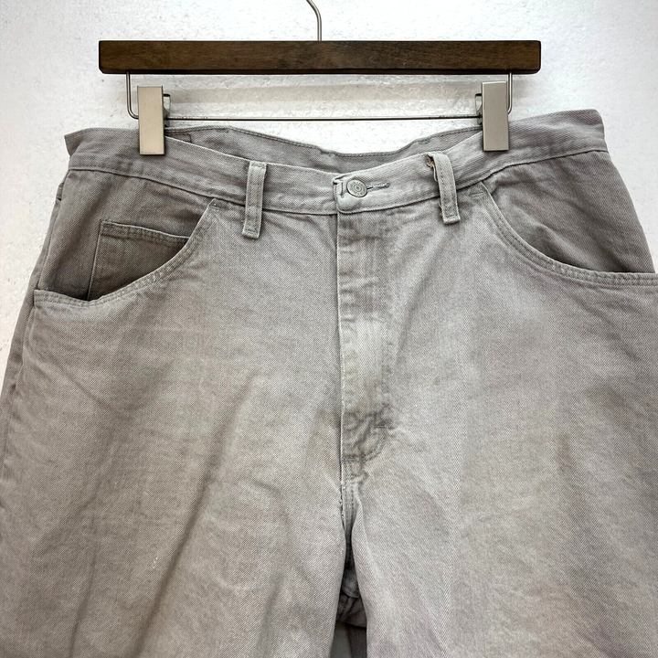 Vintage Wrangler Gray Shorts Relaxed Fit Size 36