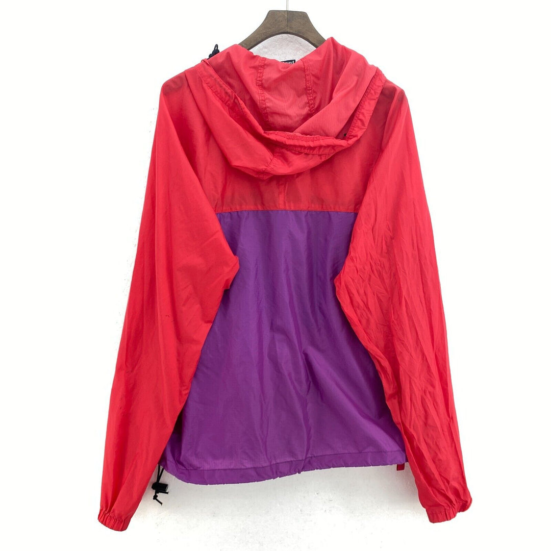Vintage Patagonia Quarter Zip Purple Pullover Light Jacket Size S Hooded