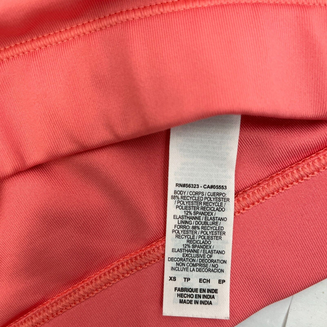 Nike Swoosh Logo Activewear Top Pink Sport Bra Size XS