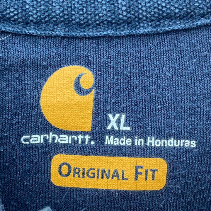 Vintage Carhartt Original Fit Hoodie Size XL Blue