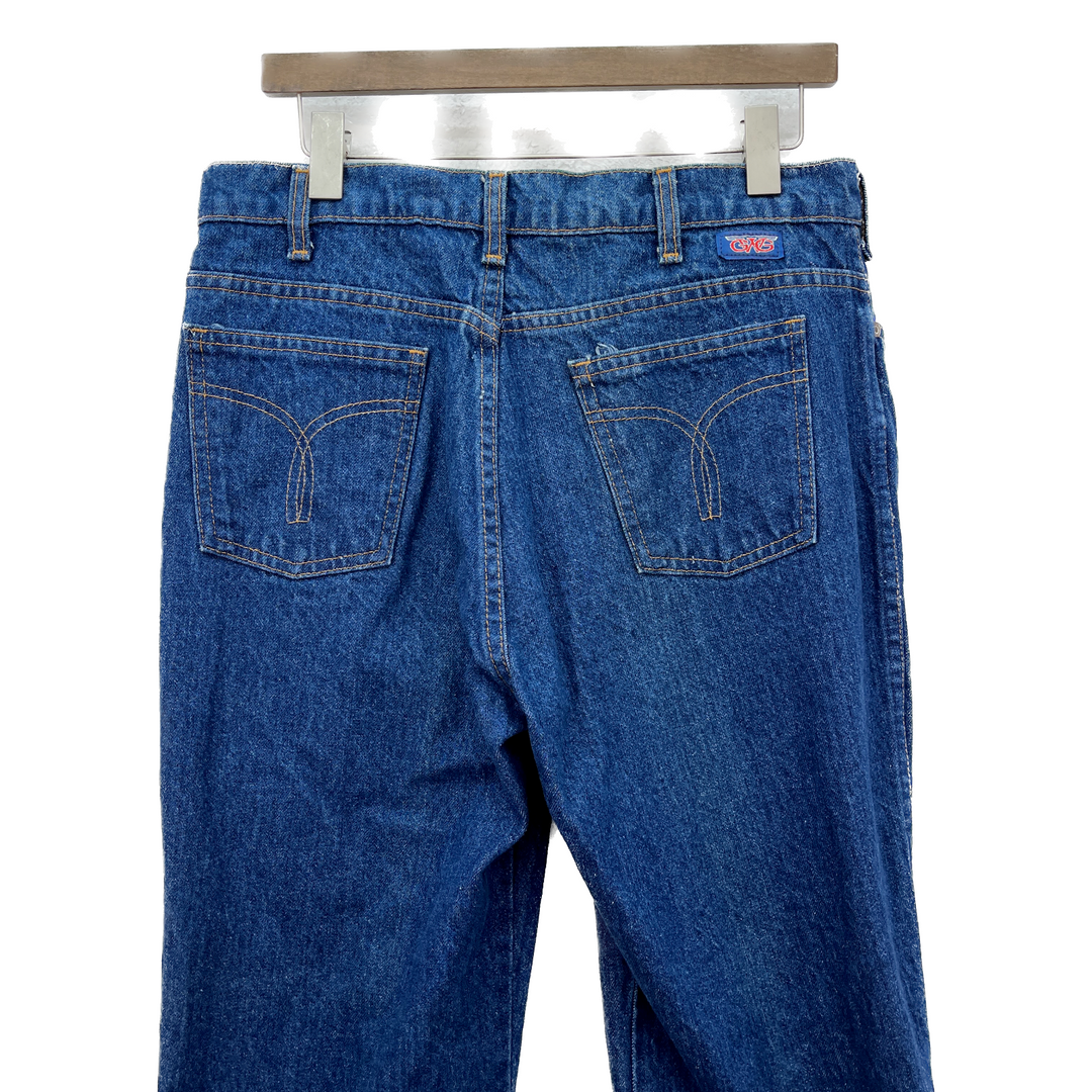 Vintage GWG Medium Wash Blue Denim Jeans Size 36 x 34 Pants