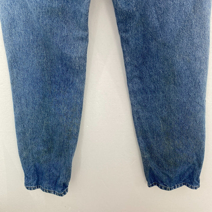 Levi's Orange Tab Medium Wash Blue Straight Jeans Size 32 x 31