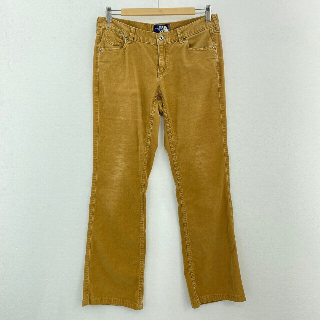 The North Face Regular Women's Vintage Tan Corduroy Pant Size 8