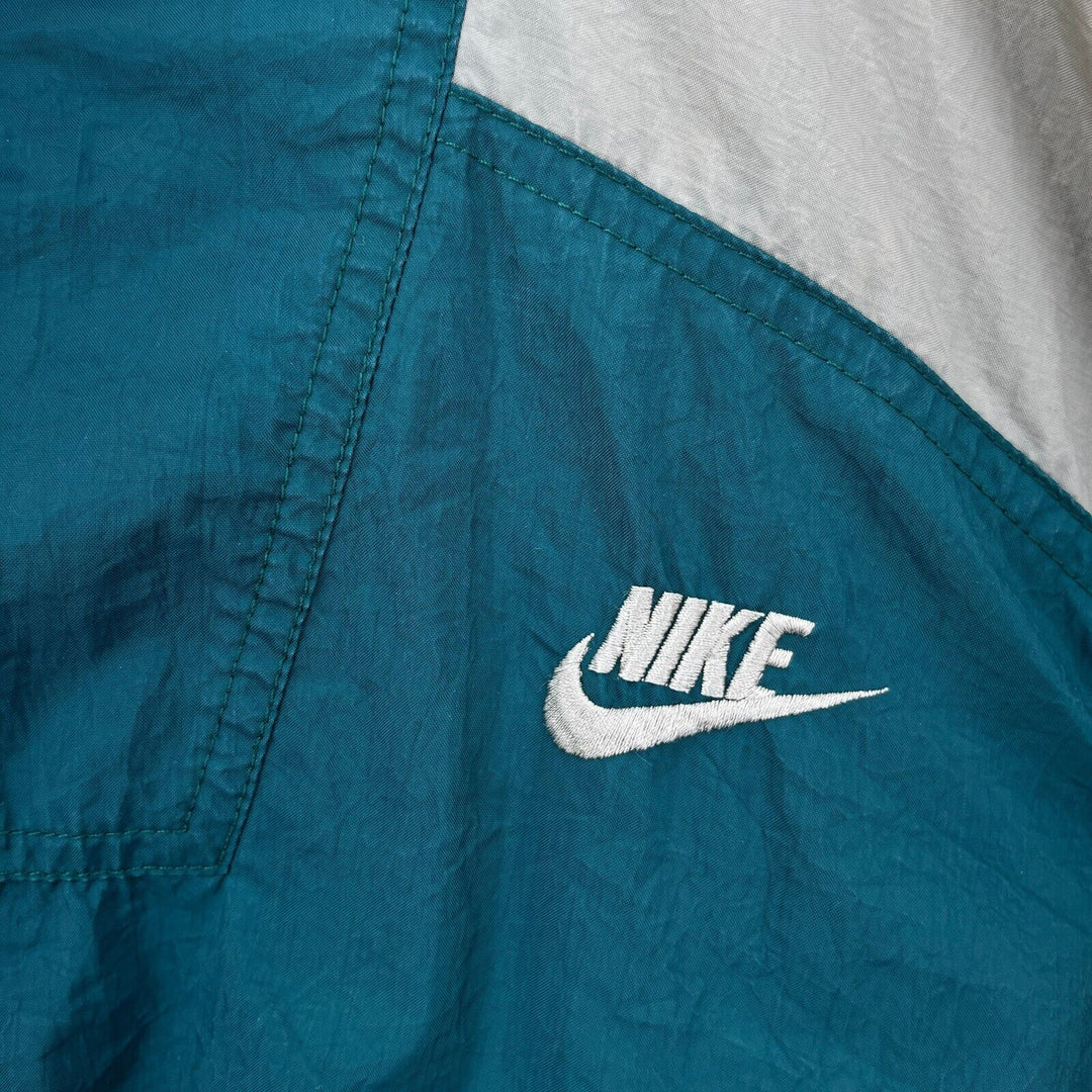 Vintage Nike Full Zip Green Light Jacket Size XL
