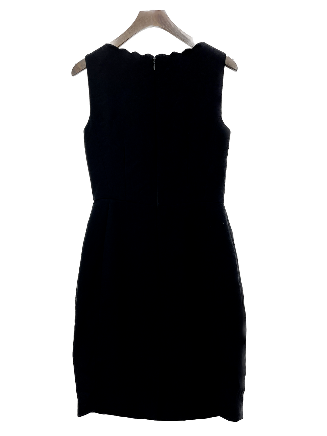 Tahari Black Fitted Pencil Skirt Dress Size 2