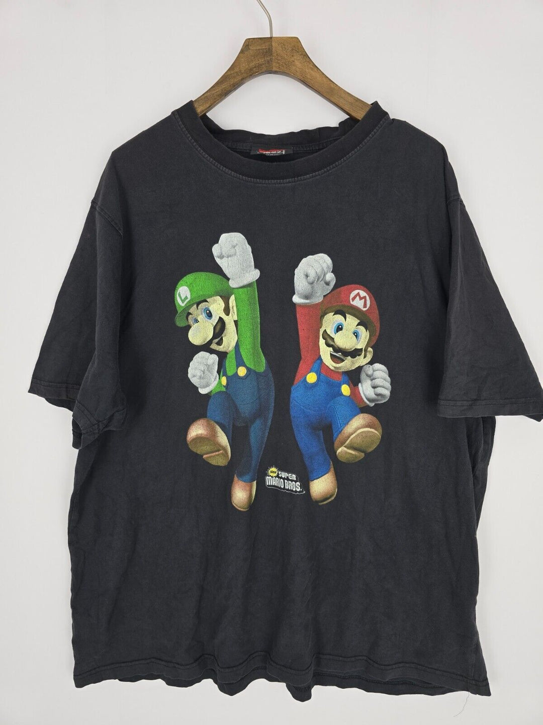 Vintage Super Mario Bros Mario & Luigi Graphic Tee | Size XL | Novel Teez