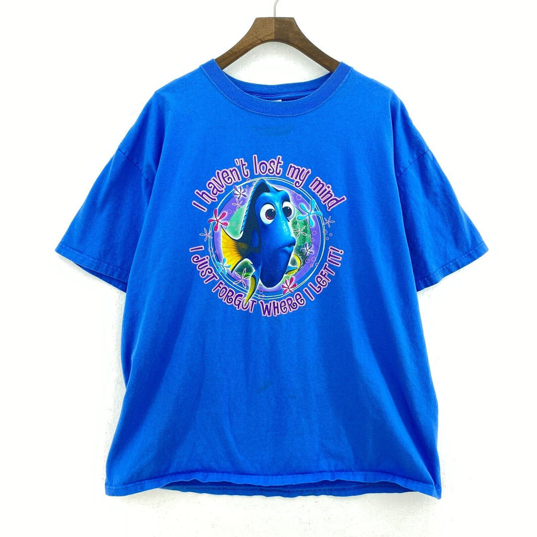 Nemo I Haven't Lost My Mind I Just Forgot Where I Left It Blue T-shirt Size XL