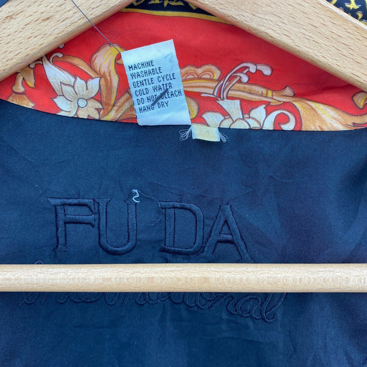 Vintage FUDA International Red Light Bomber Jacket Size M
