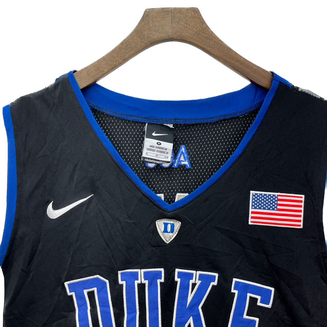 #15 Jahlil Okafor Duke Blue Devils Basketball NCAA Black Nike Jersey Size S