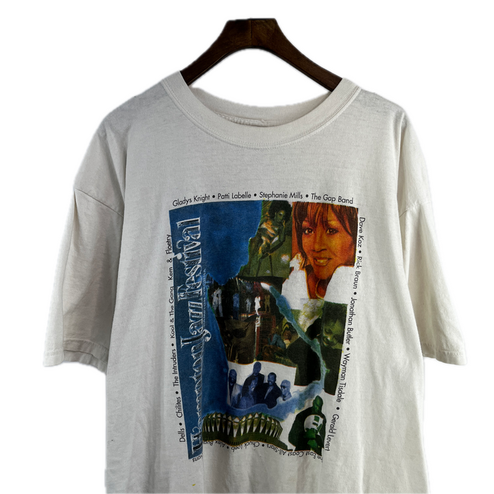 2004 37th Annual Hampton Jazz Festival T Shirt XL Double-Sided White