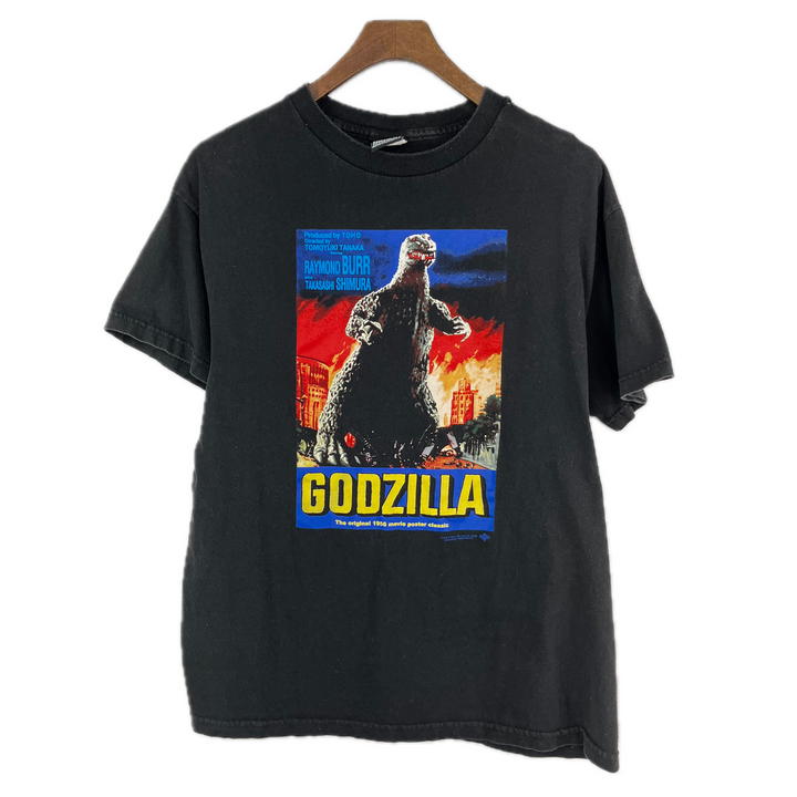 2005 Godzilla Men's M T-Shirt Promo Graphic Rare Horror Sci Fi Memorabilia