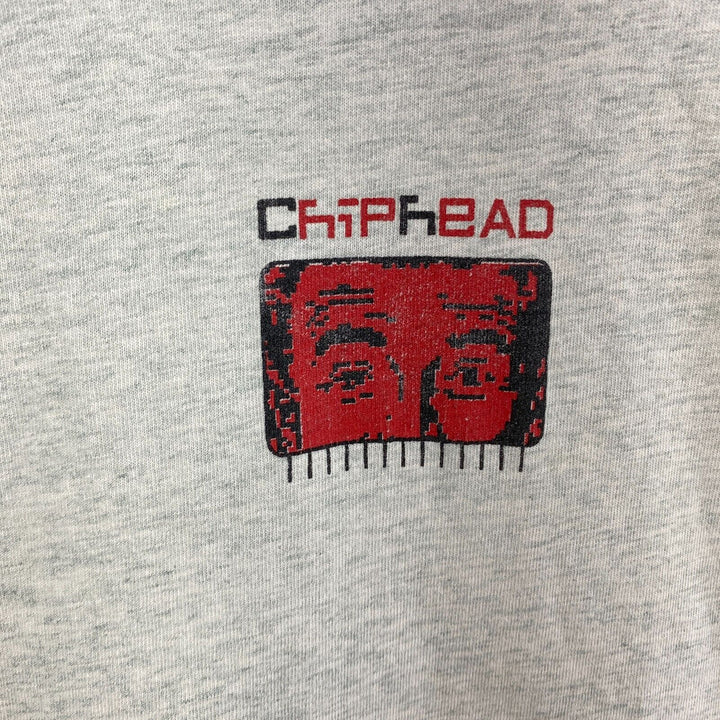 Vintage You Know You Are A Chiphead Gray T-shirt Size XL Single Stitch
