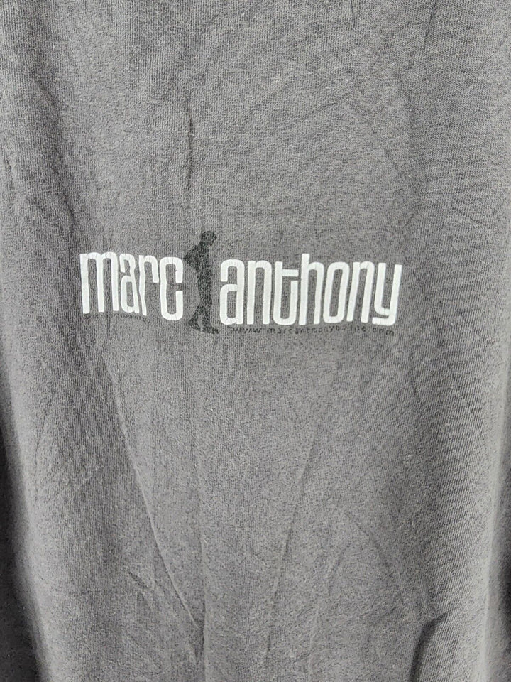 Vintage Marc Anthony Tour Shirt Size L Gray