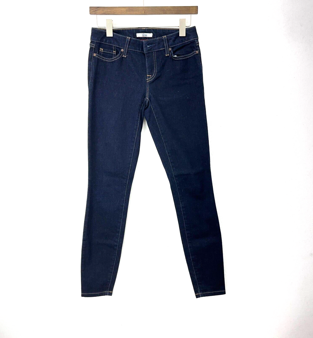 Tommy Hilfiger Blue Dark Wash Skinny MouLante Jeans Size 00