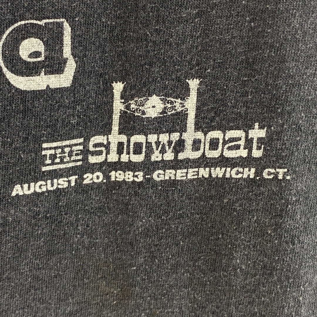 Vintage Gateway Powerboat Regatta 1983 T-shirt Size L Black Single Stitch Kid's
