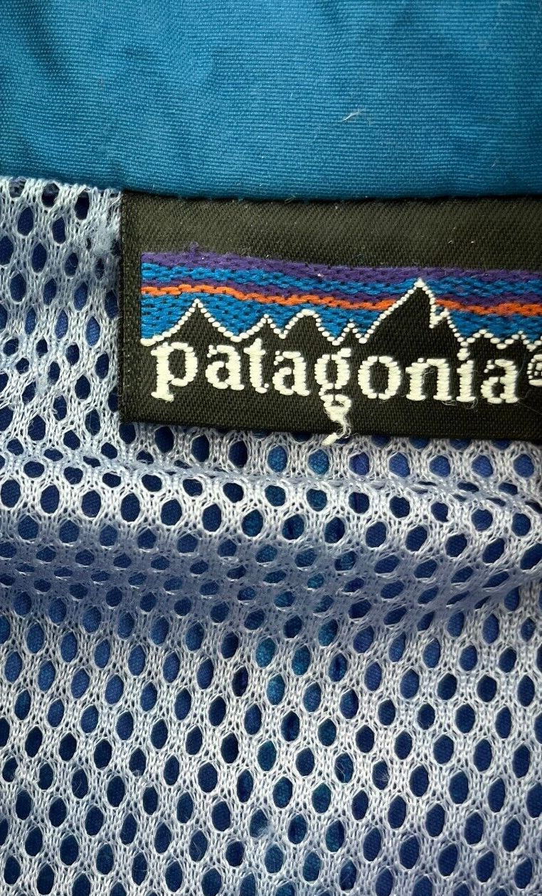 Vintage Patagonia Purple 1/4 Zip Pullover Light Rain Jacket Size L