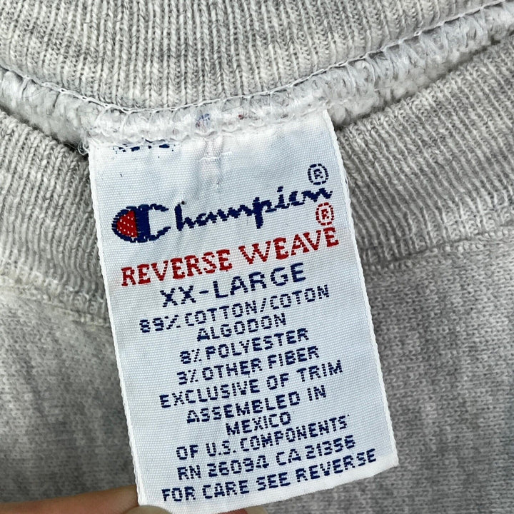Vintage BC Champion Reverse Sweatshirt Gray Size XXL