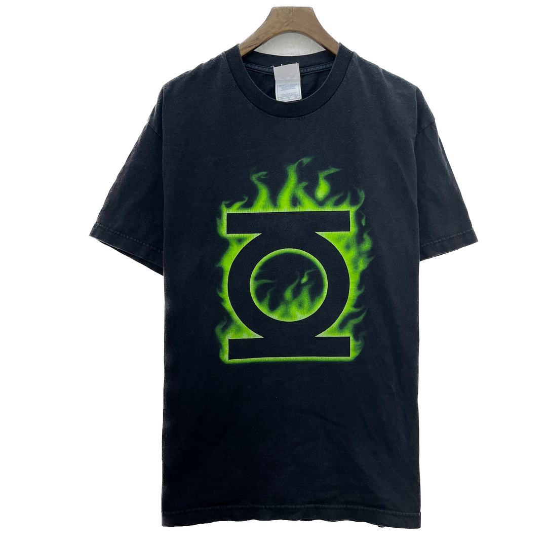Vintage Green Lantern Dc Comics Superhero 2003 Black T-shirt Size L