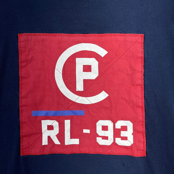 Vintage Ralph Lauren Polo CP RL-93 Mens M Blue Classic Fit T-shirt