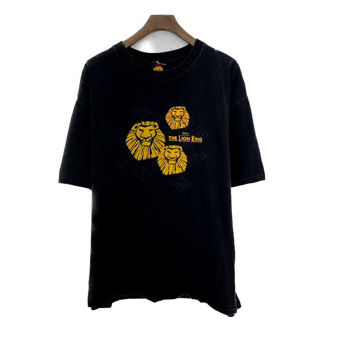Vintage Disney The Lion King Black T-shirt Size L