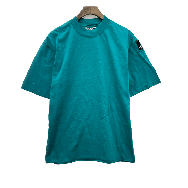Vintage Adidas Equipment Athletic Aqua Green T-shirt Size L Crew Neck