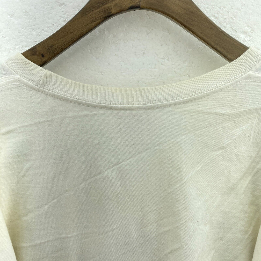 Vintage Supreme Arabic Logo White Long Sleeve T-shirt Size XL