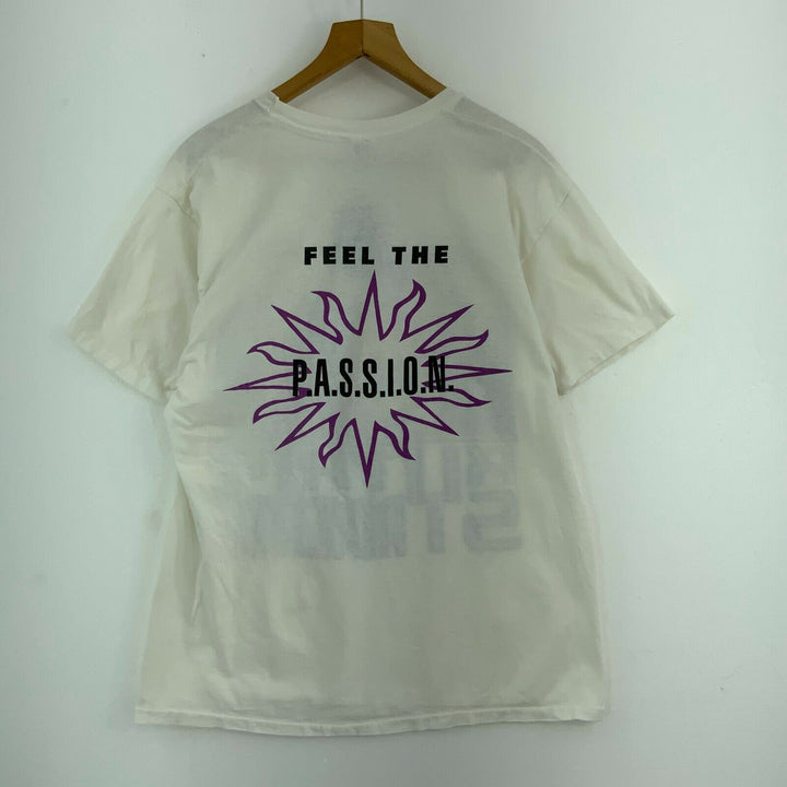 Vintage Rythm Syndicate Feel The Passion 1980s Tour Shirt White Size XL