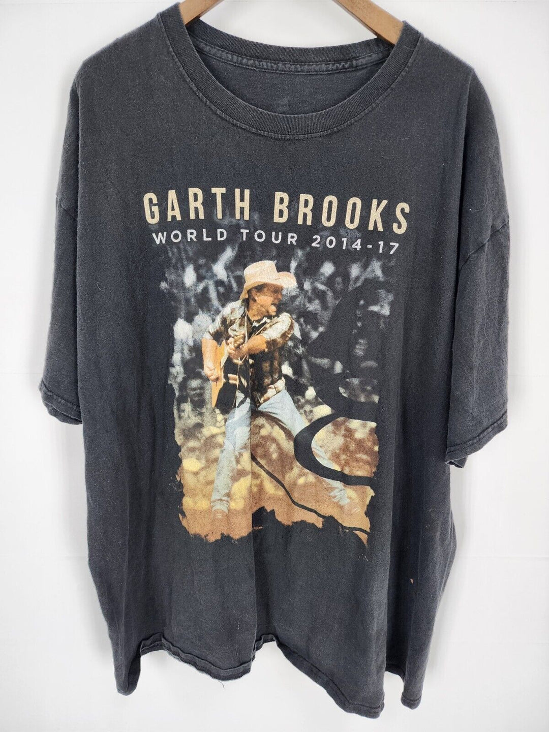 2014-16 GARTH BROOKS World Tour Shirt Unisex T Shirt Size Country Music