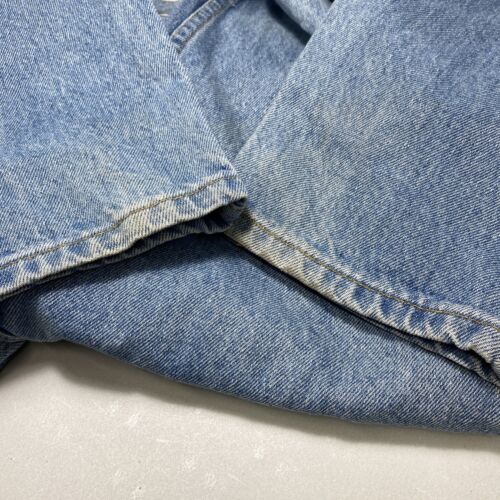 Levi's Orange Tab 506 Straight Leg Vintage Jeans Light Wash Blue Size 31x32 90s