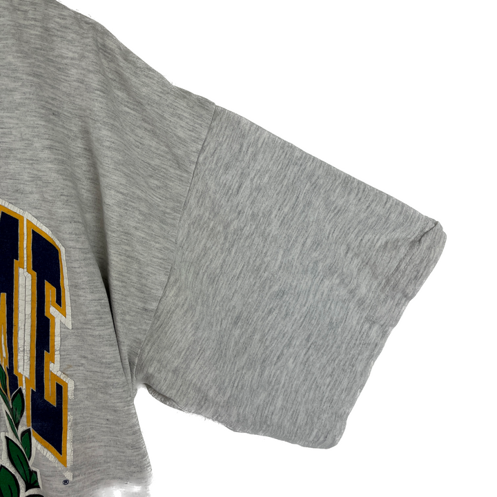 Vintage Notre Dame Fighting Irish University Gray T-shirt Size 2XL