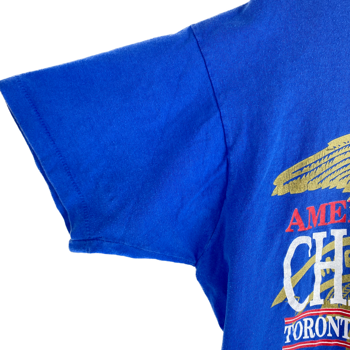 Vintage Toronto Blue Jays MLB Blue T-shirt Size XL Single Stitch