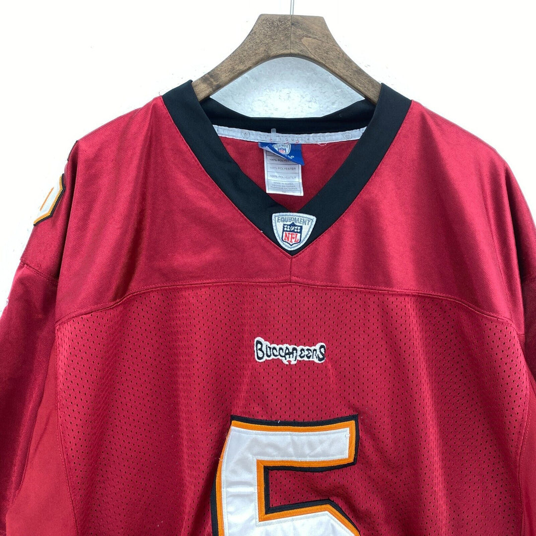 Vintage Tampa Bay Buccaneers NFL Reebok Short Sleeve Red Jersey Size XL