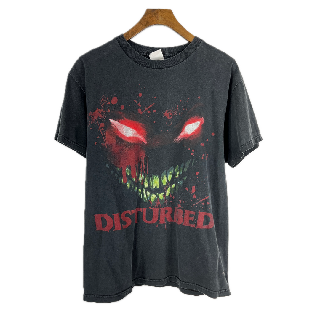 Vintage Y2k Disturbed Alternative Heavy Metal T Shirt Men’s Size M Black