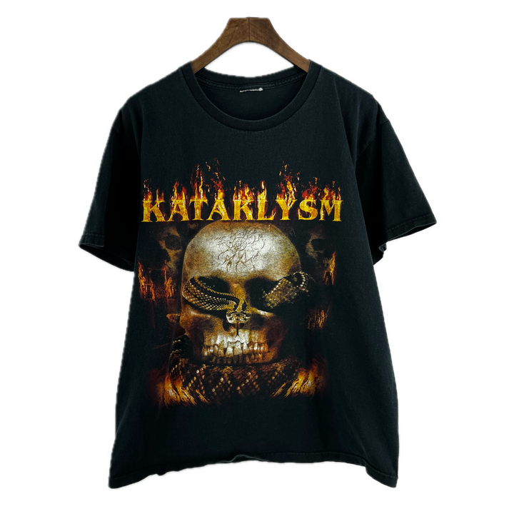 Kataklysm Serenity in Fire Band Death Metal T-Shirt AOP Black Size M