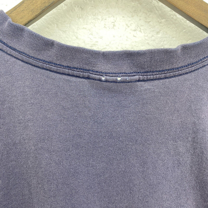 Vintage Nike Swoosh Logo Navy Blue T-shirt Size L Tee