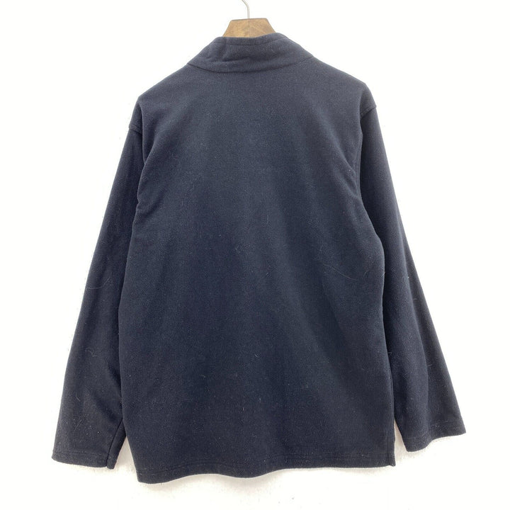 Patagonia Fleece Pullover Sweatshirt Black Size M 1/4 Zip